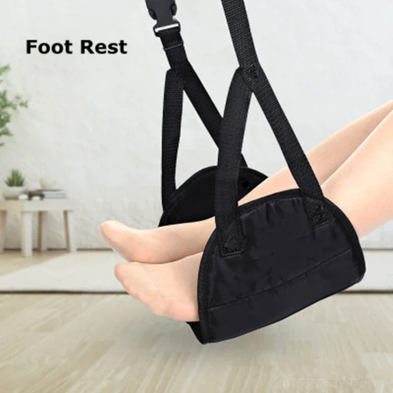 Airplane Foot Rest Hammock Flight Car Travel Essential Seat Footrest Pad Adjustable Train Portable Sleeping Pillows