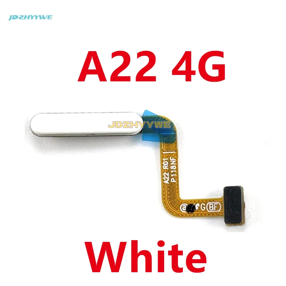 Fingerprint Recognition function Sensor Scanner Touch ID Connecter Power Home Button Flex For Samsung A22 A225F A226B 4G 5G