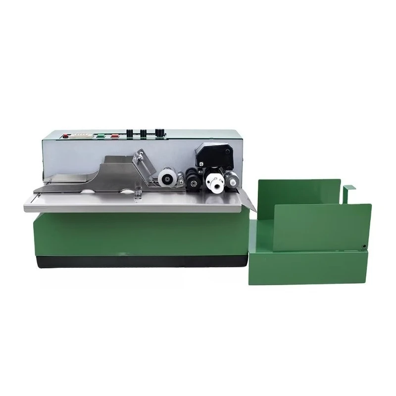 Electric Automatic Ink Wheel Printers High Speed Continuous Expiry Date Coder Paging Coding Machines For Plastic Label Packaging