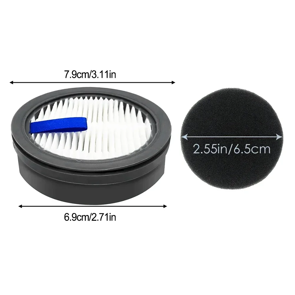 1/3pcs High-Density Filter For Afoddon A200PRO/A200 For ORFELD B08/C10A/C10G For NEQUARE S12 S25 S26 Cordless Vacuum Accessories