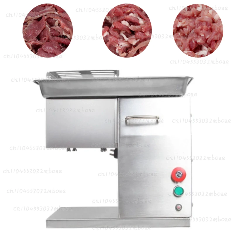 Stainless Steel Commercial Meat Grinder Automatic Fresh Meat Cutting Slicing Mincing Machine