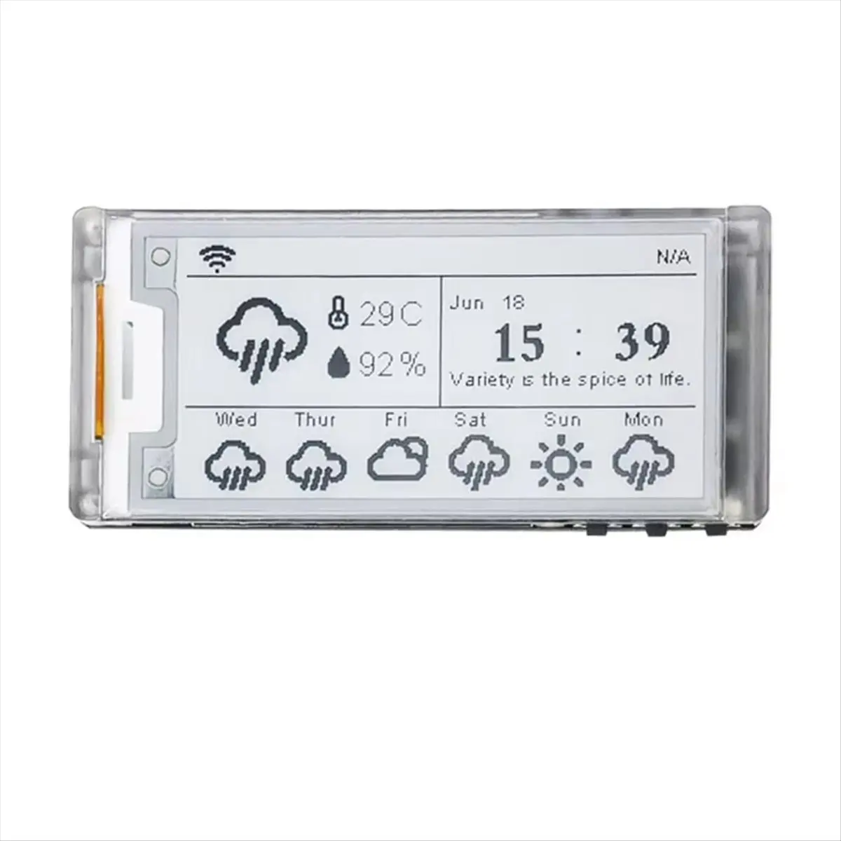 Friendly!868mhz Vision Master E213 Meshtastic 2.13 Inch Black White LoRa E-Paper Monit