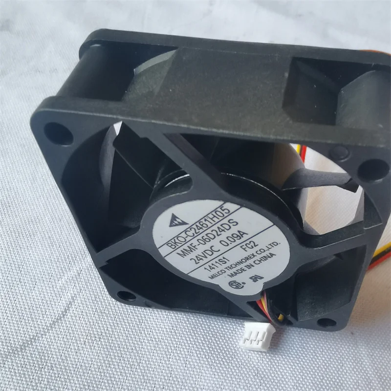 60*60*25 مللي متر MMF-06D24DS-FC2 BKO-C2461H05 العاكس مروحة التبريد 24 فولت 0.09A 6025 تيار مستمر مروحة التدفق المحوري