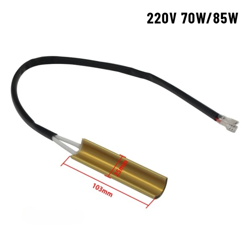 103mm 220V Refrigerator Electric Heating Rod 70W/85W for Wellway Fridge Defrost Tube Deicing Heating Element Defrosting Heater