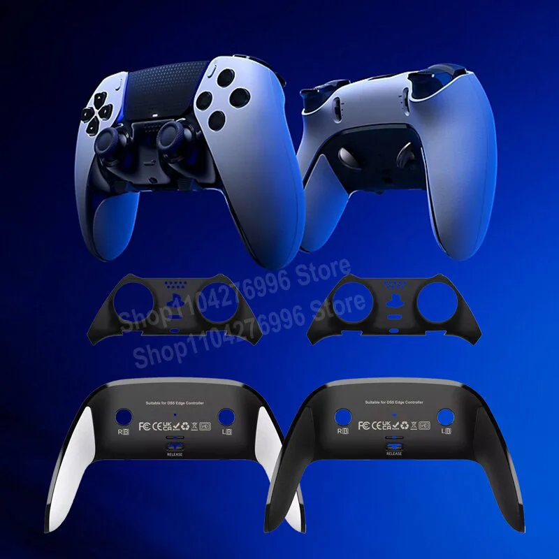 

DIY корпус ремонт ручки контроллера задний чехол против пота противоскользящий для PS5 DSE ручка задняя крышка чехол для PS5 Dualsenses Edge