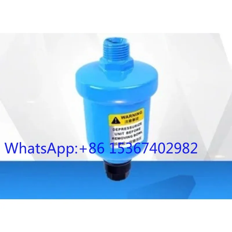 Mini Fully Transparent Automatic Drain Valve, AD Series Float Ball Filter Auto Drainage Device for Pipeline System