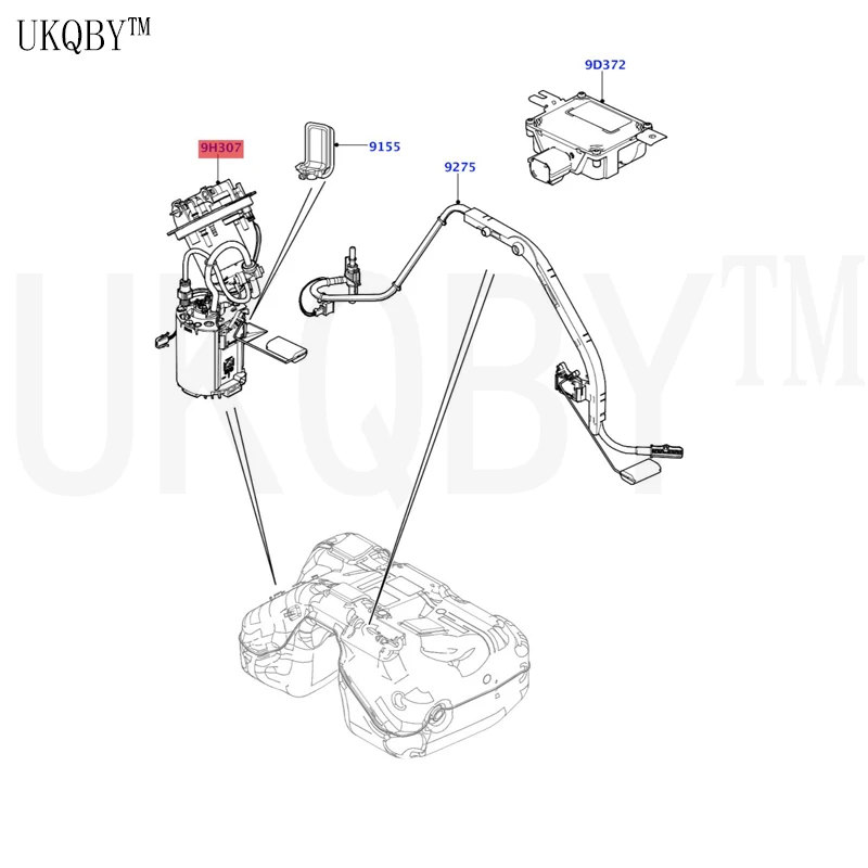 La nd Ro ve r se co nd-ge ne ra ti on Fr ee la nd er 2006-2014 transmitter and pump assembly