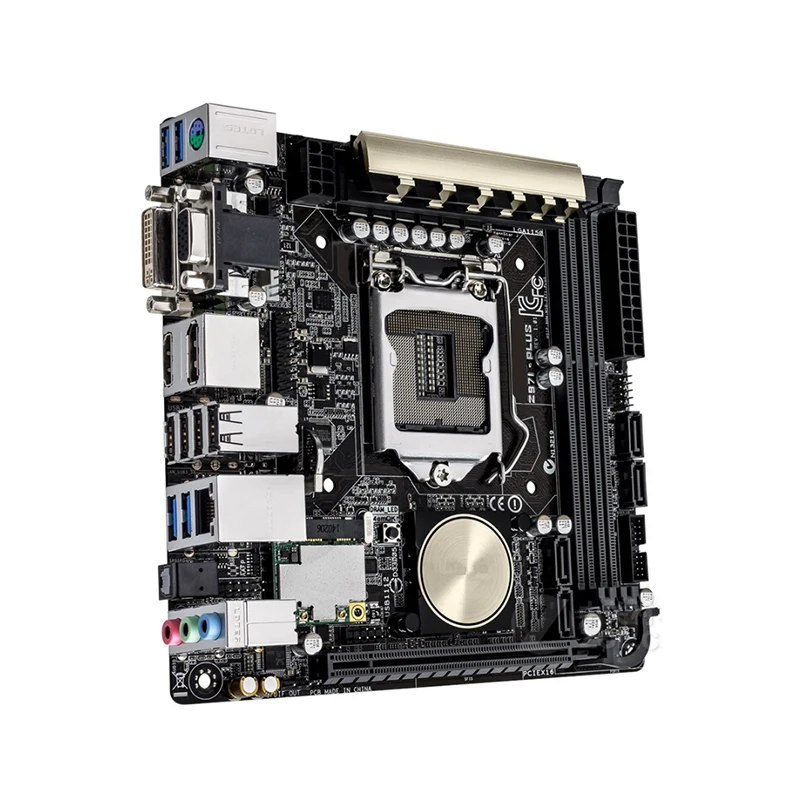 For Intel Z97 Z97I-PLUS MINI ITX motherboard Used original LGA1150 LGA 1150 DDR3 16GB USB2.0 USB3.0 SATA3 Desktop Mainboard