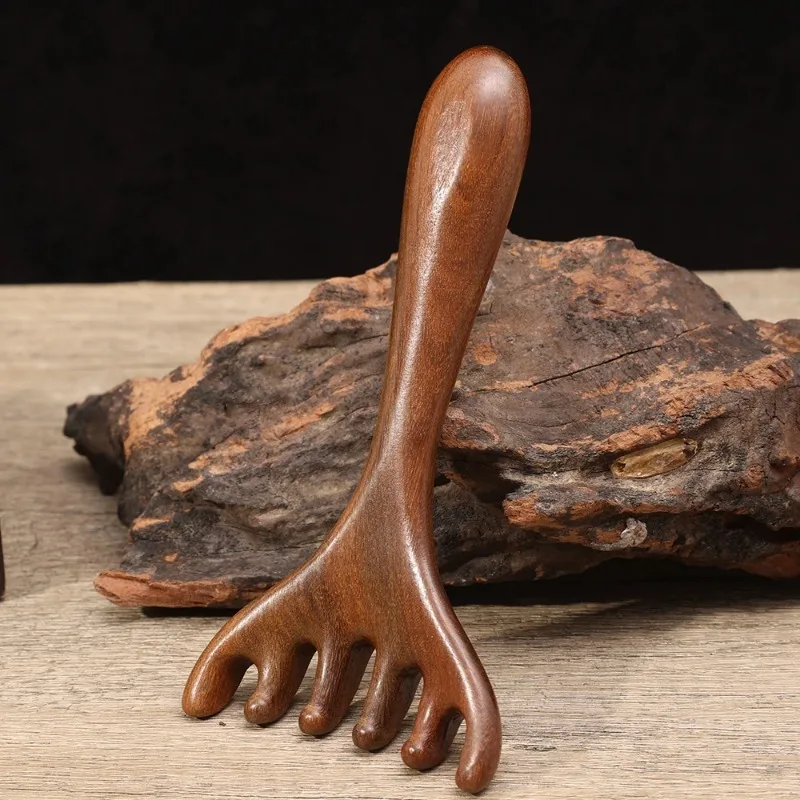 Массажная расческа для здоровья, терапия головы, релаксация кожи головы, скребок для лица, массажер для релаксации, инструмент для тела, материал из смолы