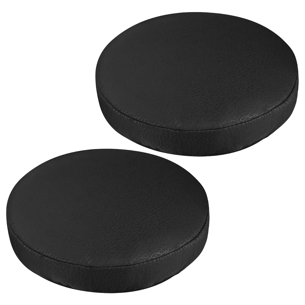 Round Stool Cover Super Soft Cotton Polyester Stretch Elastic Band Resistant Backing Home Office Store Hotel Mall Dust