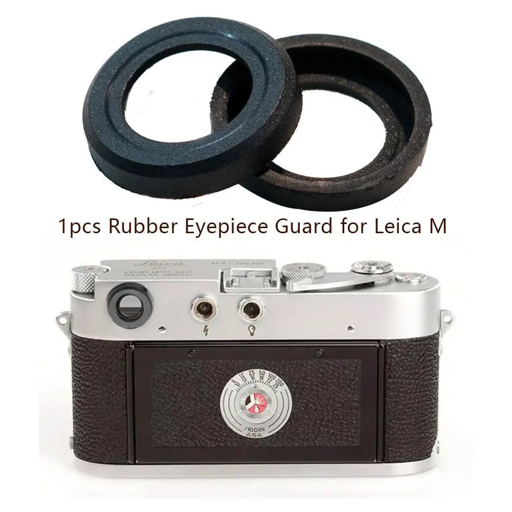 Single-sided Camera Accessories 17mm TPU Viewfinder Protective Case Universal Metal Viewfinder Bezel for leica M2 M3 M4 M5