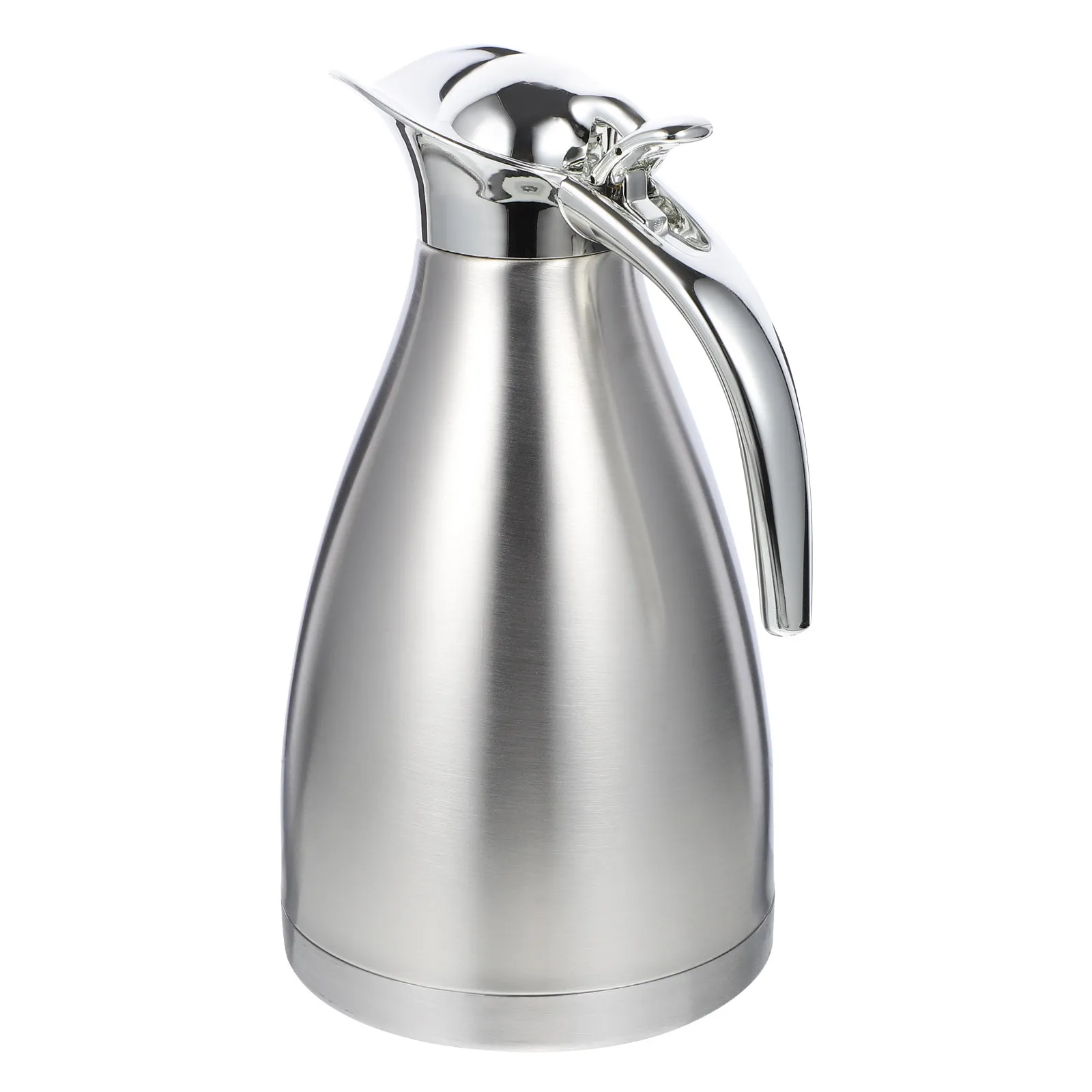 

Термос из нержавеющей стали 1,5 л, серебристый, пищевой, для дома, путешествий и активного отдыха, с двойными стенками для сохранения тепла