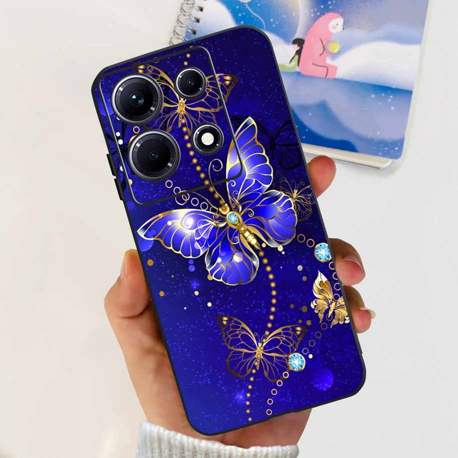For Infinix Note 30 Case Note 30 Pro Phone Case X6833B X6716B X6711 Cute Cartoon Matte Cover For Infinix Note 30 VIP Note30 Etui