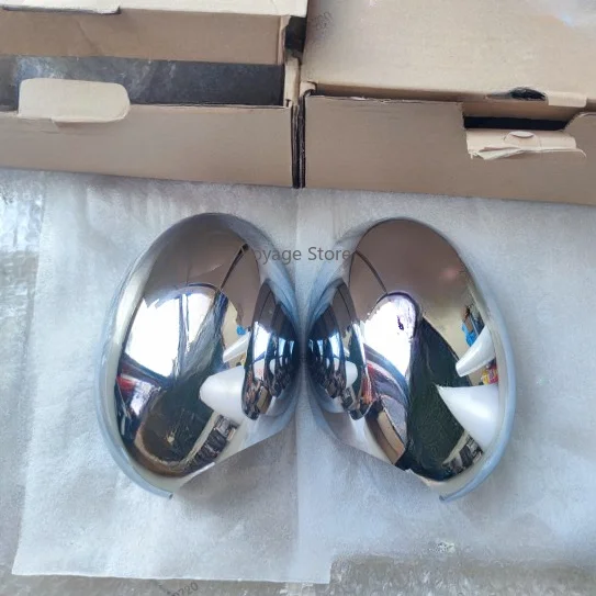 

a pair Suitable for BMW MINI Cooper R55R56R57R58R59R60 silver ear reverse mirror shell electroplating