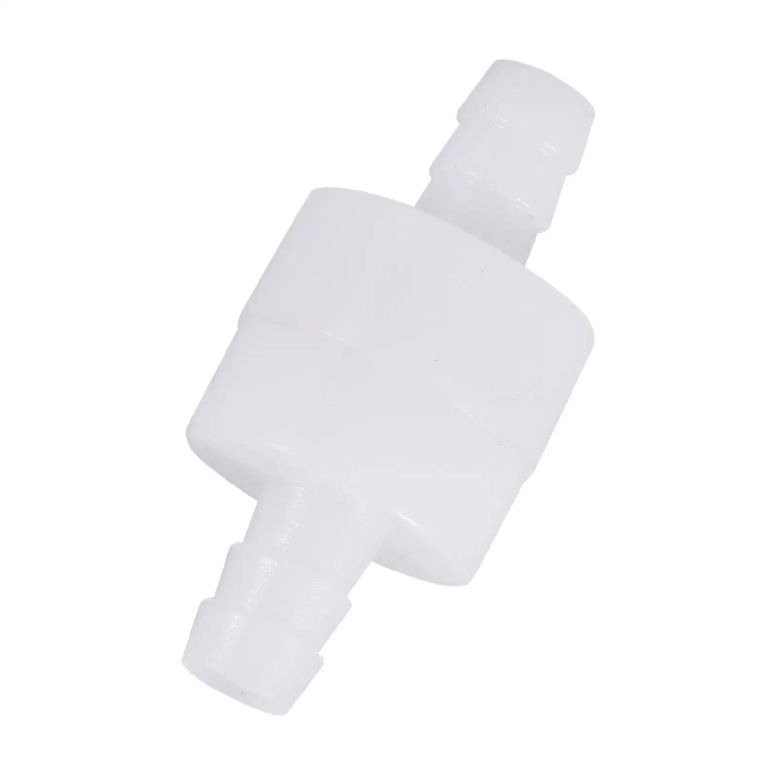 Weißes Einweg-Rückschlagventil aus Kunststoff, 4 mm, 6 mm, 8 mm, 12 mm, langlebiges Rückschlagventil für Öl, Wasser, Gas