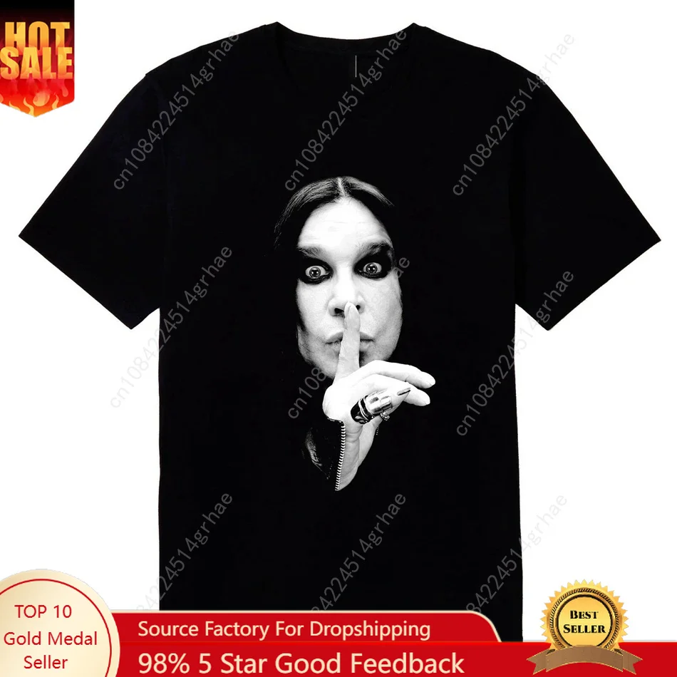

Short Sleeved Round Neck Y2k Tshirt Men Clothing New in Top & Tees Mens T-Shirt Camisetas Ozzy Osbourne Heavy Metal Legend 71064