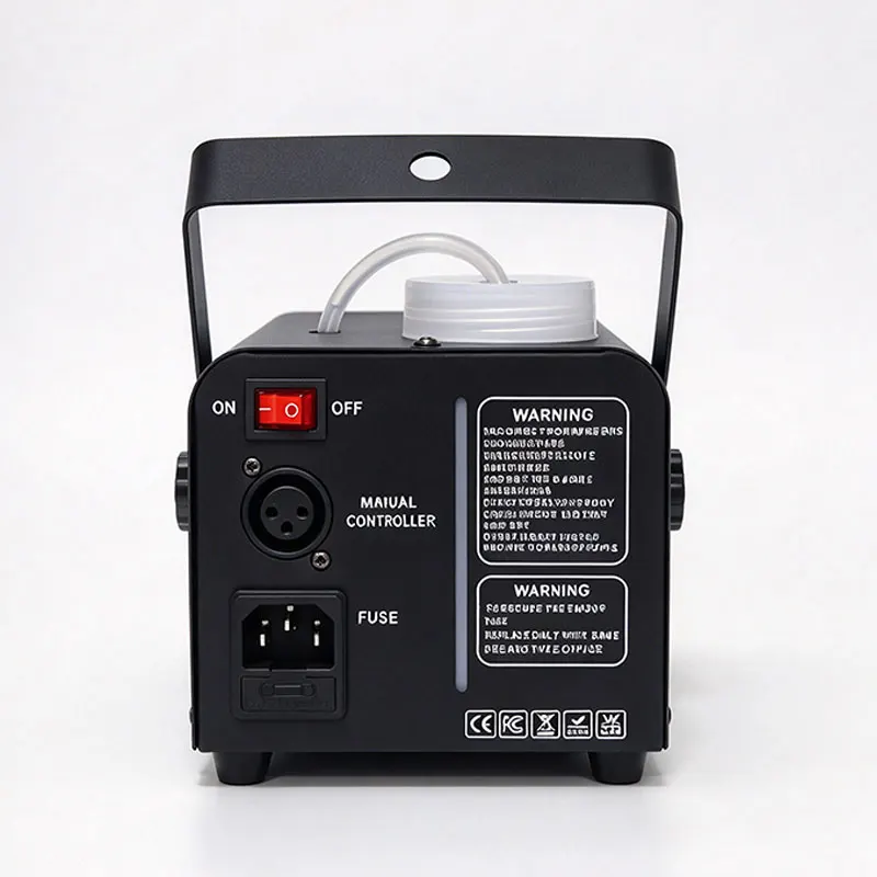 Portable 400W Smoke Machine Quick Heat Stage Fog Wired Remote Control for Holiday Decoration Halloween Party Atmosphere Effect