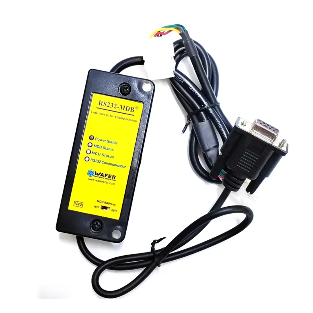 PC RS232 to MDB Adapter Box Working as Coin Acceptor Validator Simulator Vending Machine