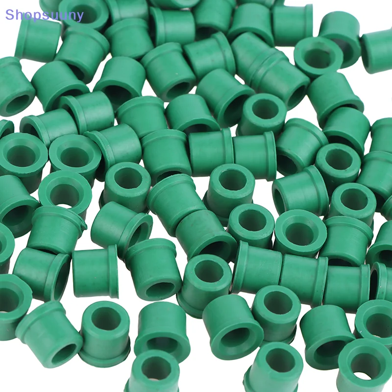 [SU]50/100Pcs Rubber Gasket Fit For R410A/R134A 1/4