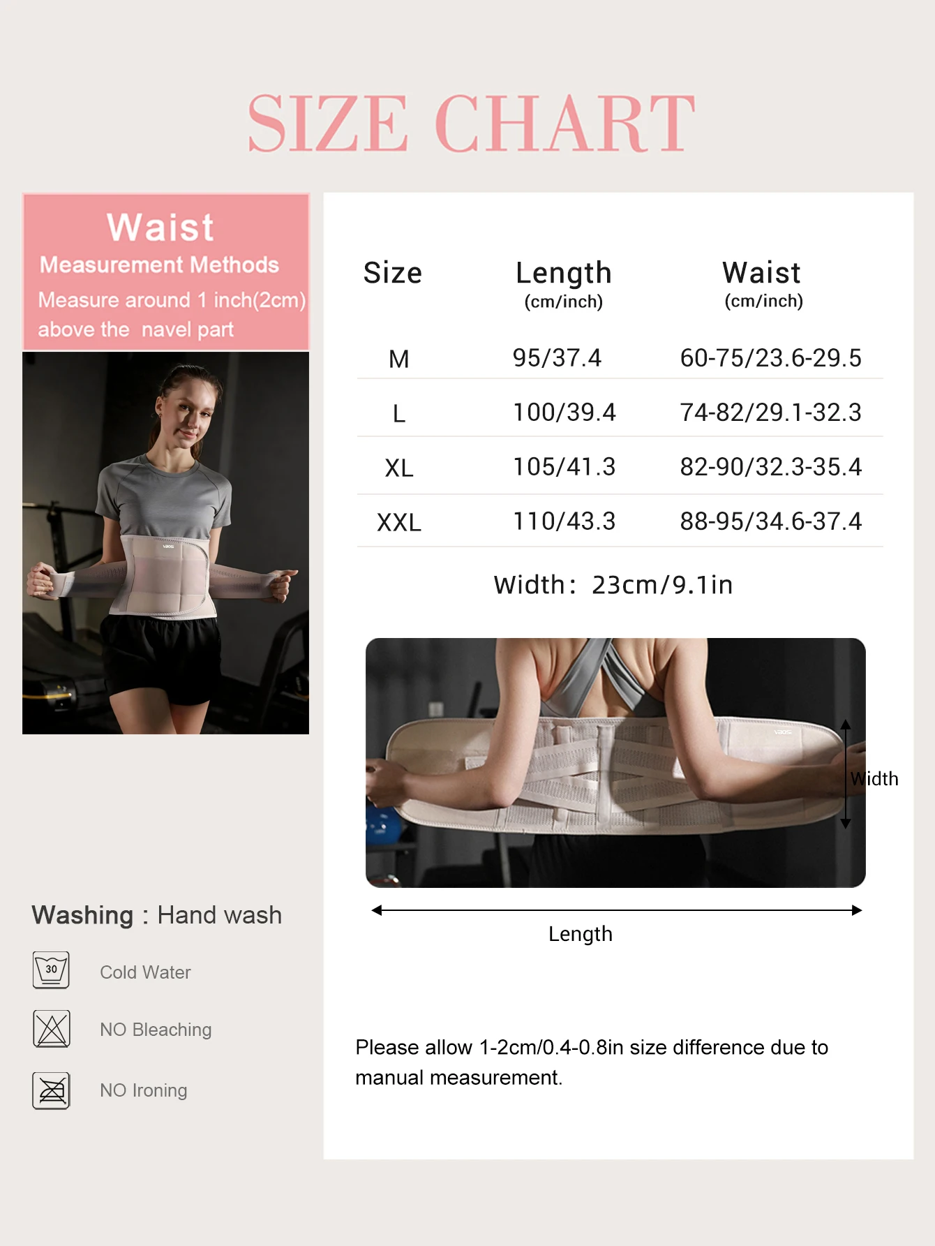 Men Women Waist Trainer Belt Waist Trimmer Weight Loss Workout Fitness Back Support