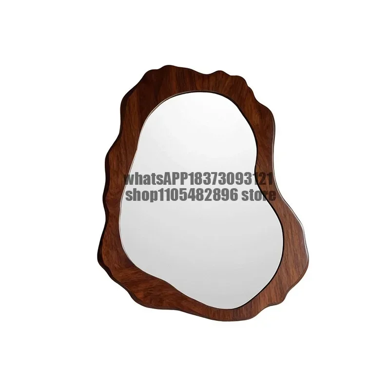 French cloud bathroom smart vanity mirror American simple bedroom vanity mirror, entrance art decoration mirror