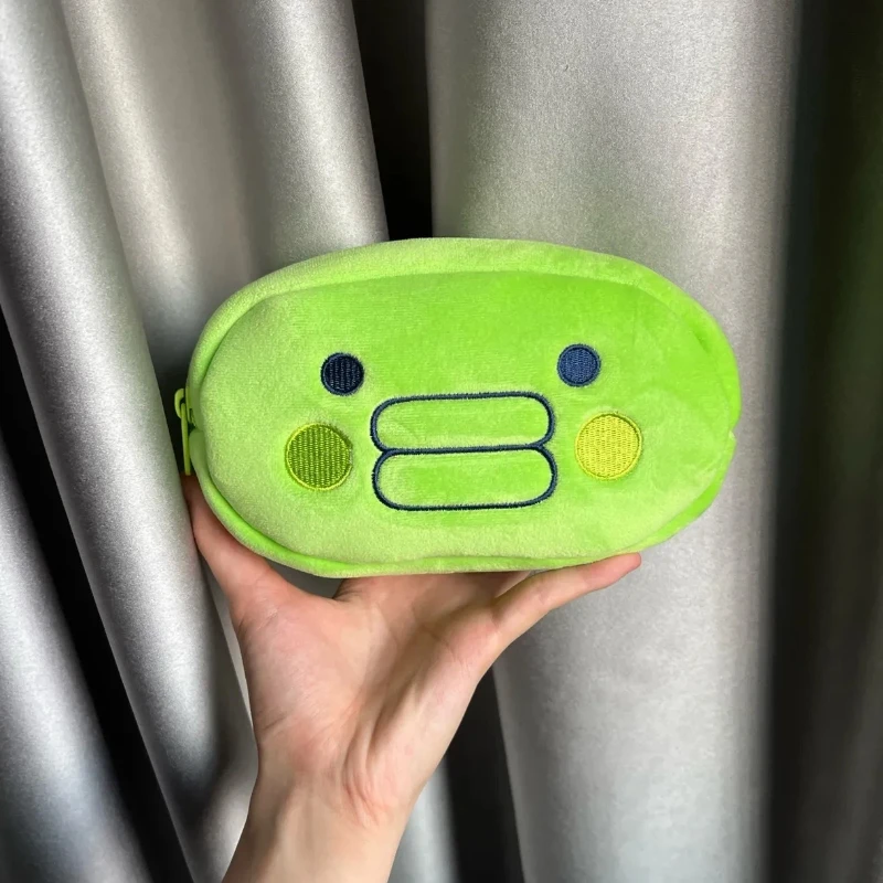 In Stock Tamagotchi Mametchi Kuchipatchi Mimitchi Cartoon Character Plush Pen Bag Large Capacity Storage Bag Stationery