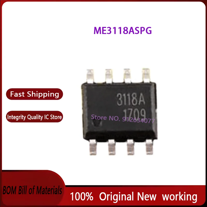 10Pcs/Lot ME3118ASPG 3118A SOP-8 100% Original Brand New