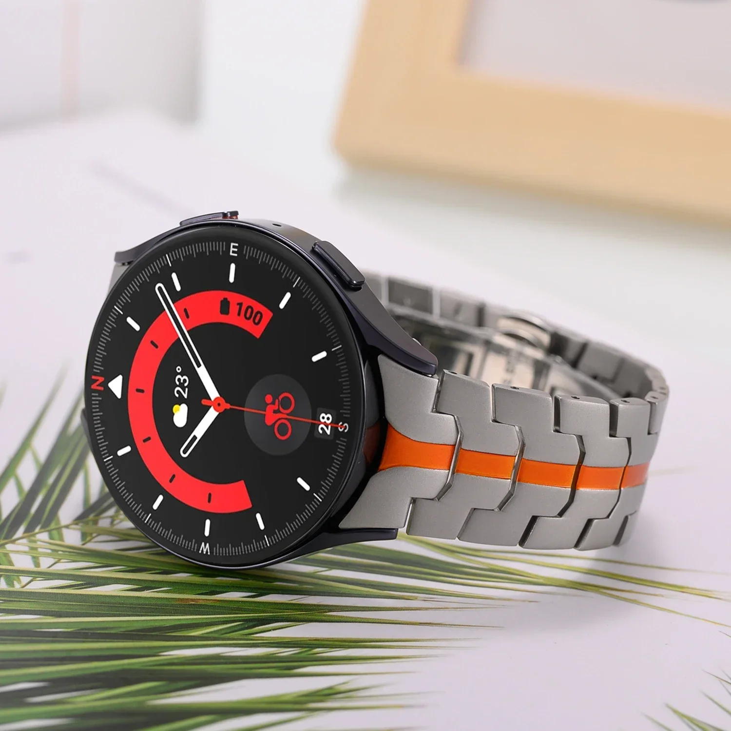Stainless Steel Strap for Samsung Galaxy Watch 7 6 5 4 40mm 44mm 6 Classic 43mm 47mm No Gaps Metal Band 5Pro 45mm Quick Bracelet