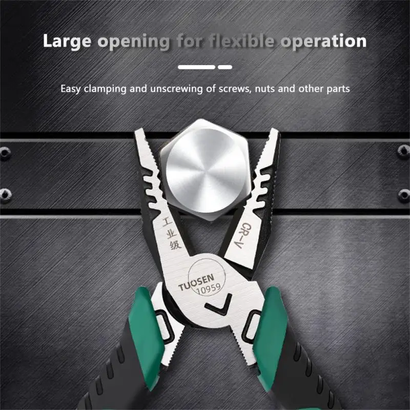 Professional Wire Cutting Pilers Wire Stripper Demolisher Pliers Universal Needle Nose Pliers Electrician Metal Working Tool