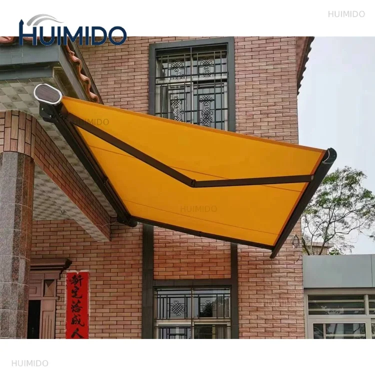 Retractable Awning Full Cassette Awning Outdoor Motorized
