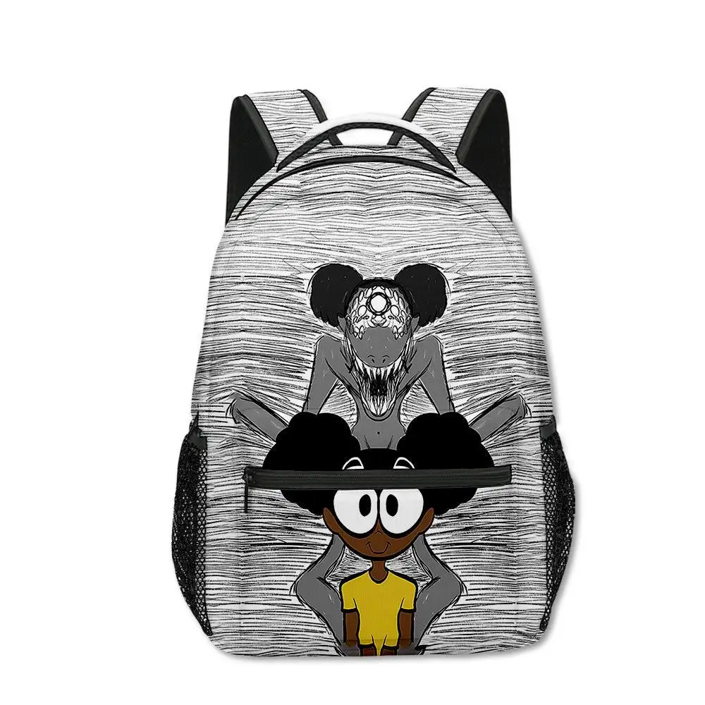 

Classic Popular Amanda the Adventurer student Bookbag Notebook Backpacks 3D Print Oxford Waterproof Boys/Girls Travel Backpacks