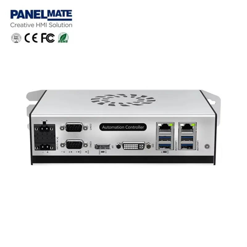 2026 Compact Industrial PCs Mini Box PC Core I3 Ethercat Industrial Codesys Industrial Computer wall mounted packet-size box