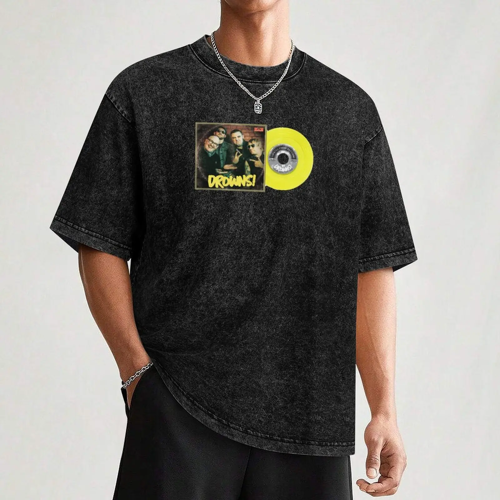 Drowns records T-Shirt Summer Sports Quick Dry T-Shirt