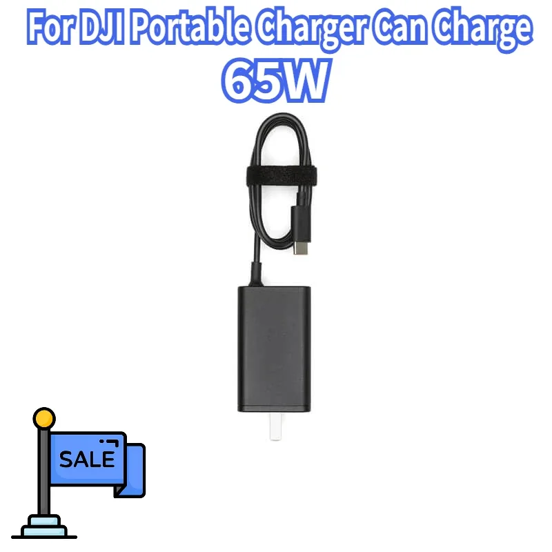 

New for DJI 65W Portable Charger Can Charge Battery and Remote Control At The Same Time Universal Interface Small and Portable