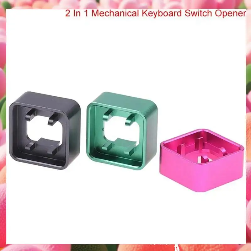 

Shaft Opener Mechanical Keyboard CNC Multifunction Convenient Shaft Repair Remove Shaft Lubrication Tool, Gray Black Durable-ABJ