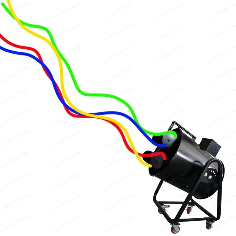 Easily and Quickly Install The 1200W Ribbon Stadium Shot Peening Machine with Powerful Fan Flight Tractor