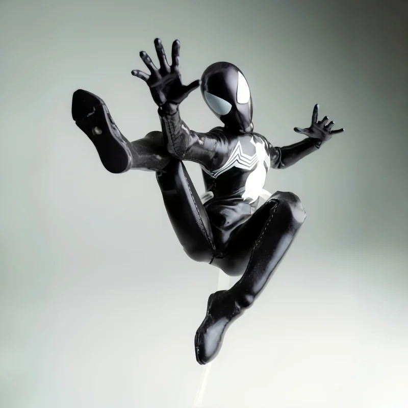 In Stock Spider-Man DB Toys Studio X 6in 1/12 Scale Male Soldier UltimateUltimate Black Symbiotic Spider-Man Action Figure Toys