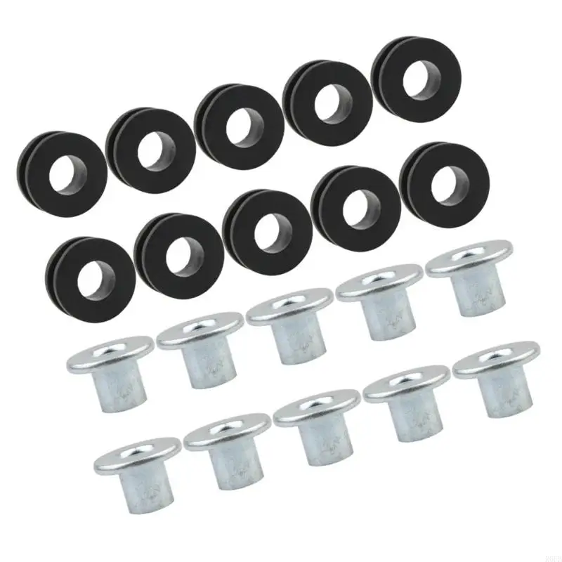 10mm Motorcycle Rear Buffer Rings Absorption Pressure Relief Grommets R6FB
