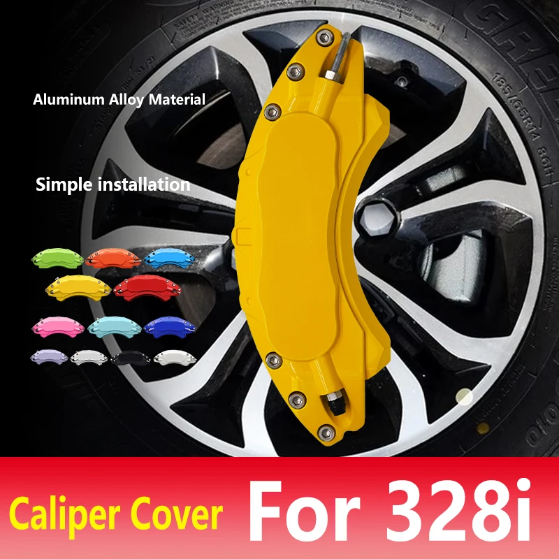 

For BMW Series 3 328i Car Brake Caliper Cover Aluminum Alloy Metal Kit Fit Base M Sport Luxury Convertible Coupe Sedan 2 4 Door