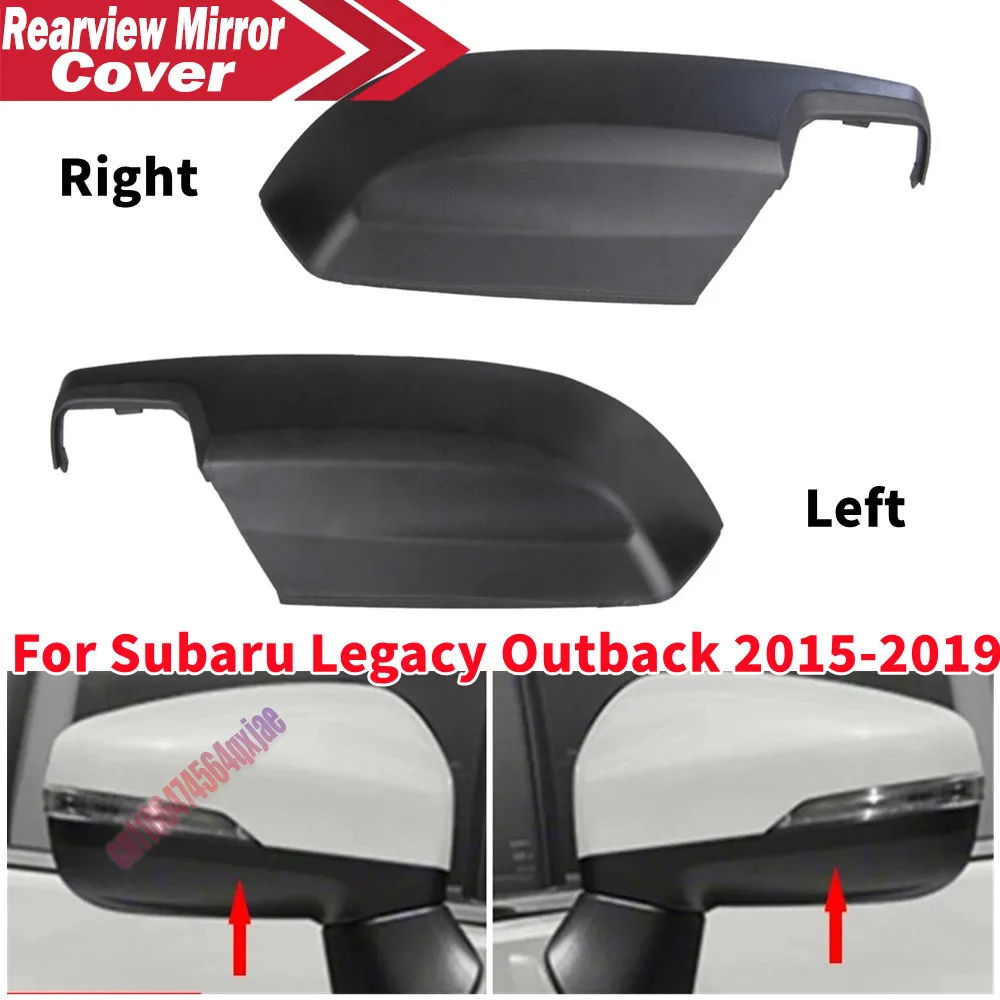 For Subaru XV Crosstrek Forester Legacy Outback ABS Car Wing Cap Side Mirror Outer Lower Cover Exterior Trim Replacement Parts
