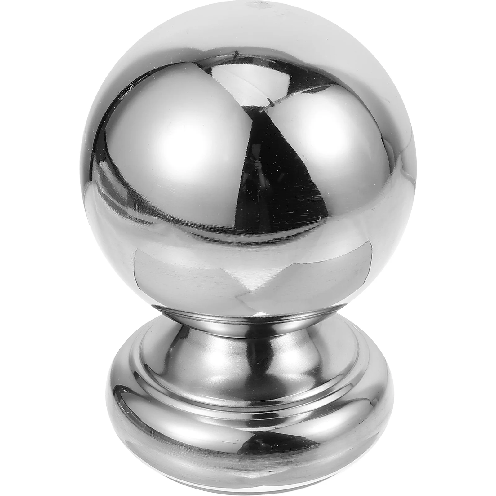 Stainless Steel Hollow Ball Thickened Conjoined with Seat Stair Handrail Railing Finials Balls for Deck Banister