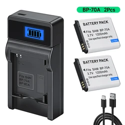 BP-70A EA-BP70A IA-BP70A BP70A IABP70A Battery for SAMSUNG AQ100, DV150F, ES65, ES67, ES70, ES71, ES73,ES74,ES75,ES80,MV800 ES90