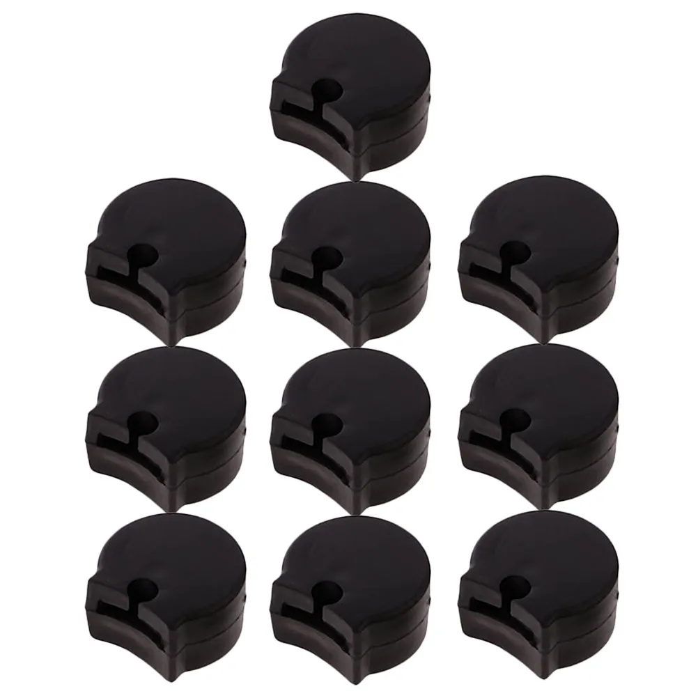 10pcs Clarinet Thumb Rest Rubber Cushion for Comfort & Protection – Easy Install Instrument Accessory