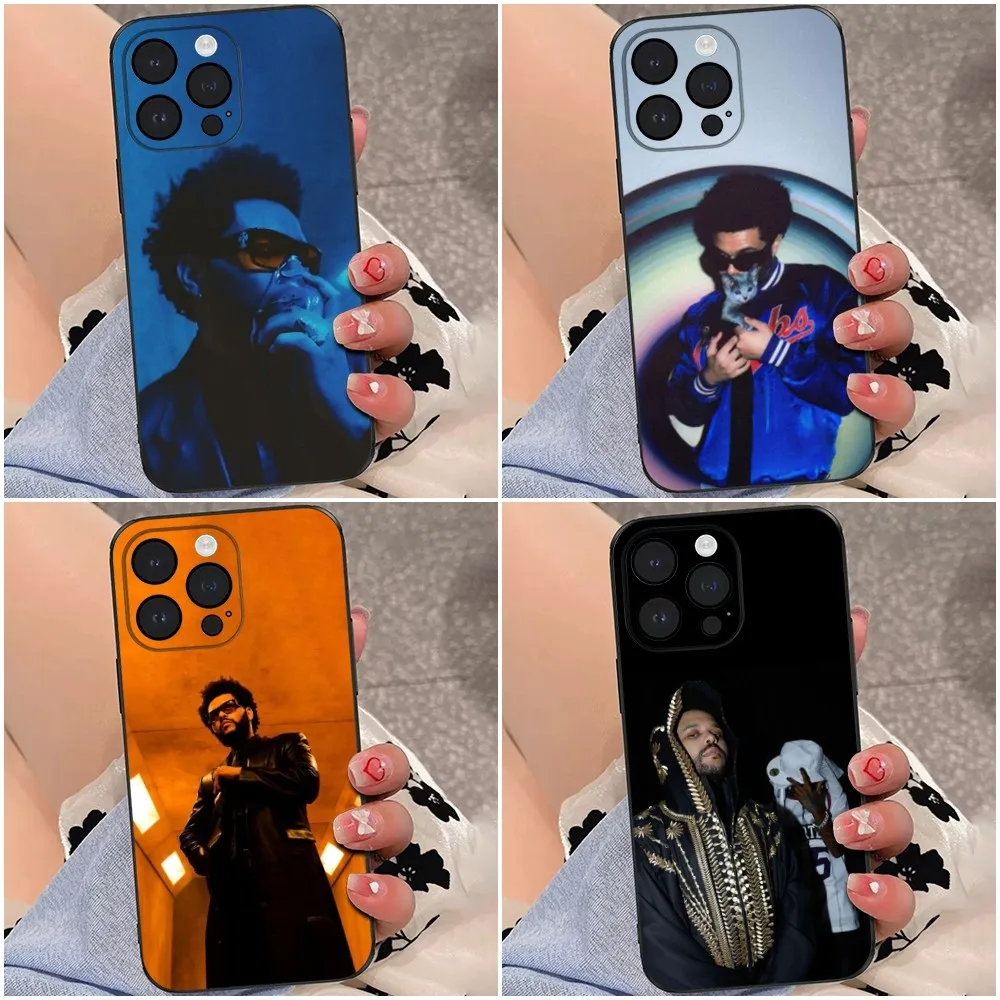 Rapper The W-Weeknd Phone Case For iPhone 16,15,14,13,12,Pro,Max,11,7,8,Plus,XR,XS Max Shockproof Silicone Soft Shell