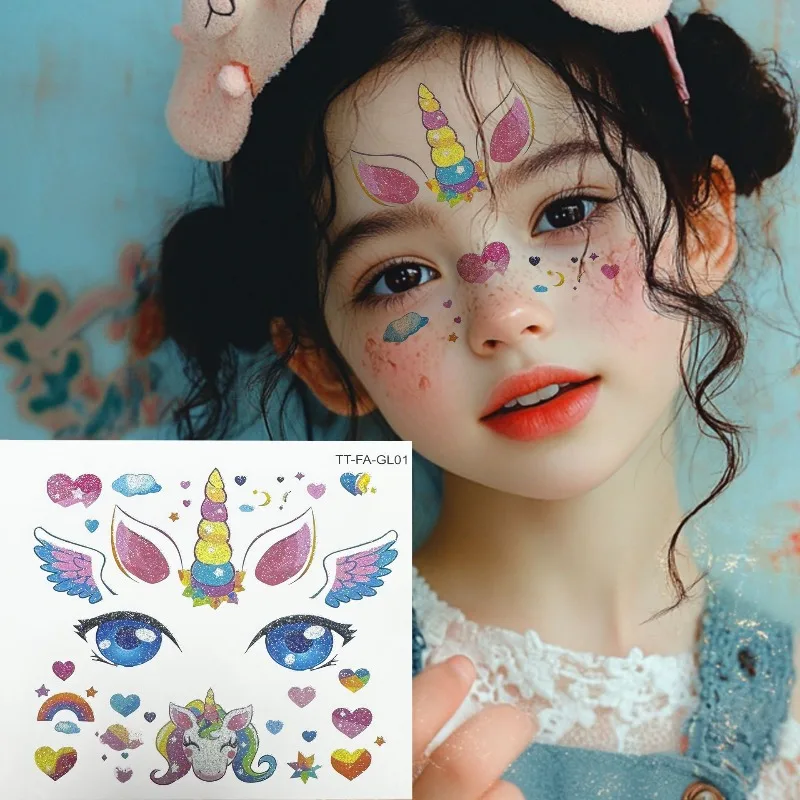 Waterproof Temporary Butterfly Tattoo Stickers for Kids Colorful Face Body Art Non Toxic Skin Friendly Long Lasting Daily Party view 6