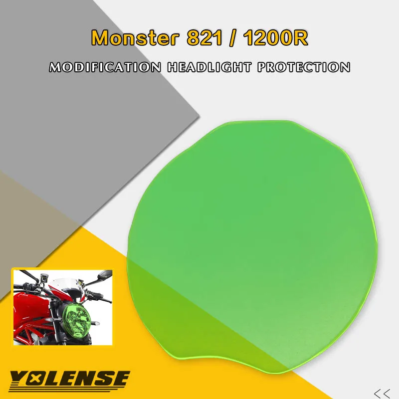 

Аксессуары для мотоциклов DUCATI Monster 821 1200R 2014-2023 2022, защитная головка для головного света, экран для телефона