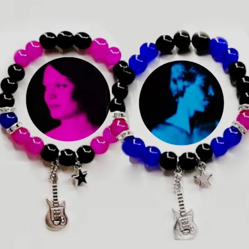 2 teile/satz Mode Paar Perlen Armband TV-Mädchen passende Armbänder, die wirklich interessiert Album inspiriert Armbänder Freunde Schmuck Geschenk