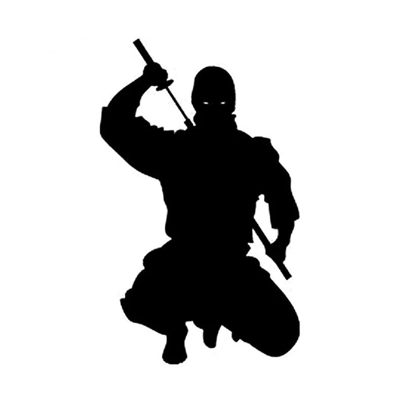 

Ninja fashion cartoon car sticker is suitable for cars, motorcycles, bumpers, computers, and flat smooth object surfaces.