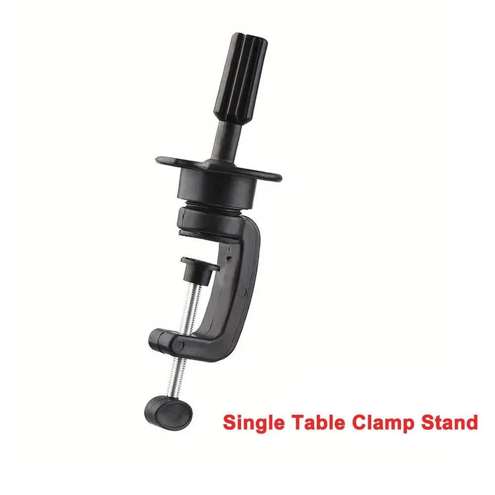 Adjustable Tabletop Mannequin Head Stand for Hairdressing Practice, Ideal for Braiding & Styling Training image 6