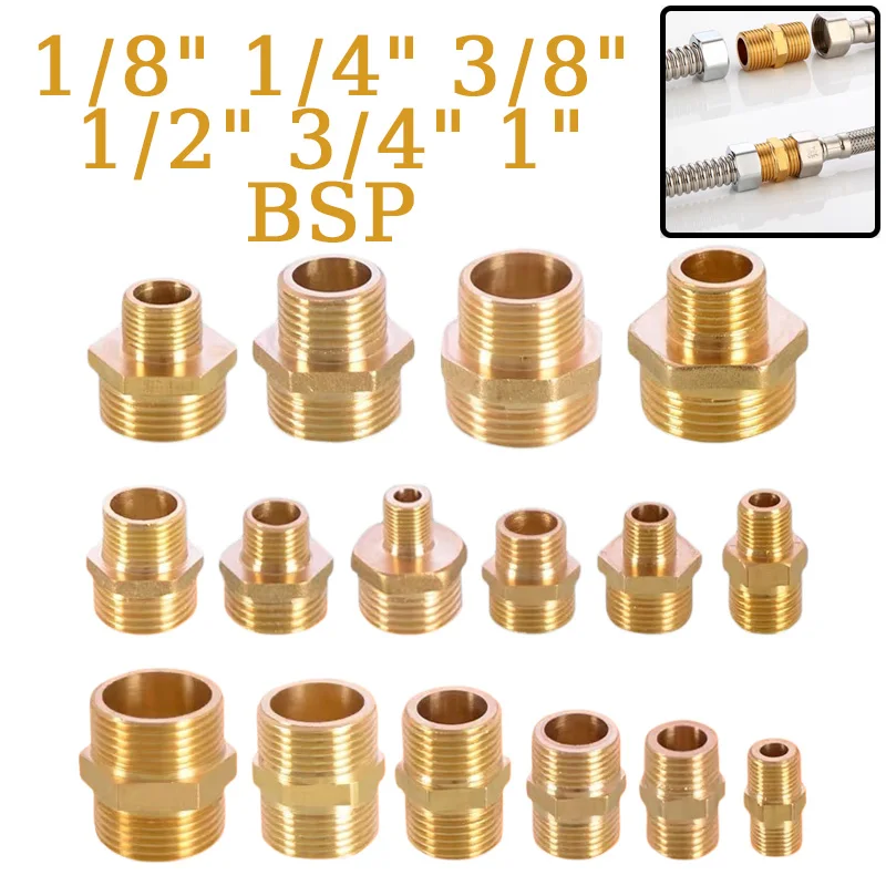 Brass Tube Fitting Male Thread 1/8\